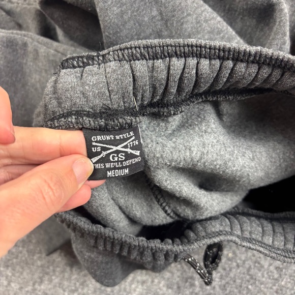 GRUNT STYLE Men’s Grey Jogger Sweatpants size: Medium - Picture 5 of 9
